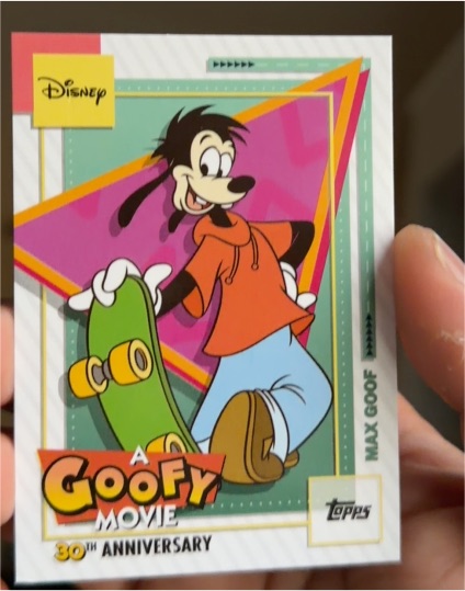 2026 Topps Disney Neon A Goofy Movie 30th Anniversary #AGM-5 Max Goof — front
