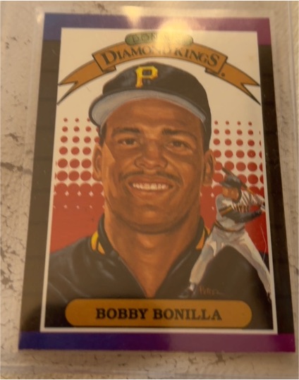 1989 Donruss #2 Bobby Bonilla Diamond Kings — front