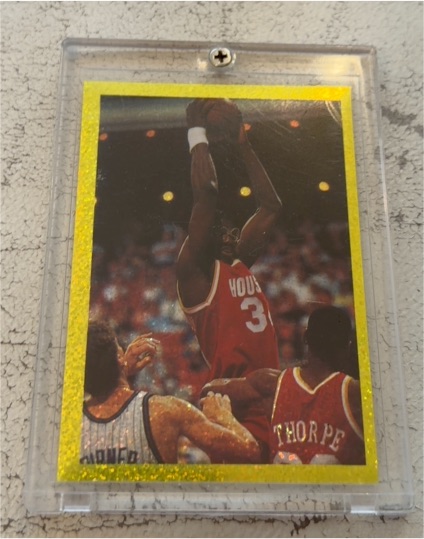 1993-94 Panini Stickers #D Hakeem Olajuwon — front