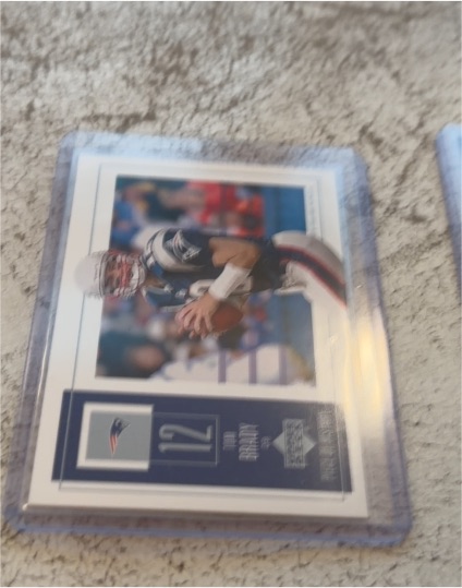 2002 Upper Deck Piece of History #58 Tom Brady — front