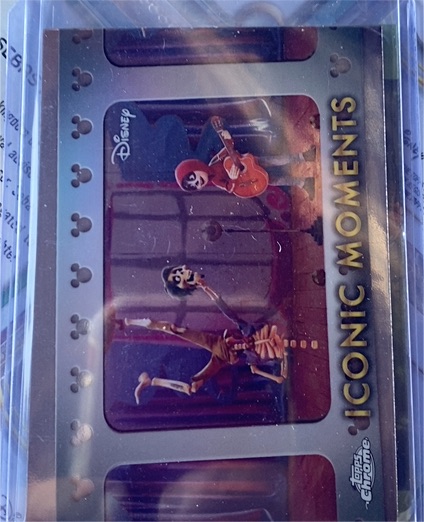 2025 Topps Chrome Disney #IM-17 Only Un Poco Loco - Coco Iconic Moments — front