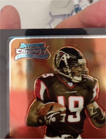 2007 Bowman Chrome #BC119 Roddy White — front