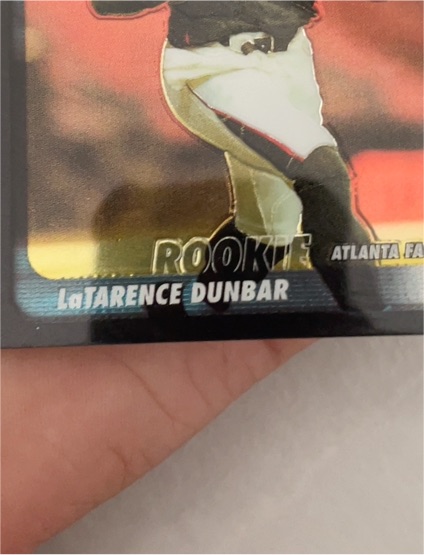 2003 Topps Chrome #266 LaTarence Dunbar — front