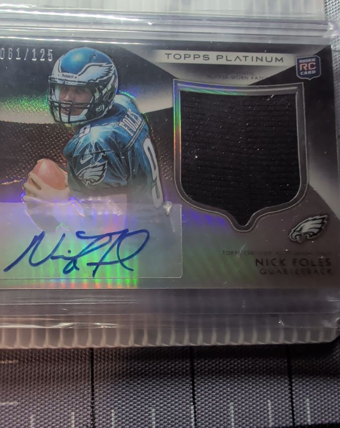 2012 Topps Platinum #103 Nick Foles — front