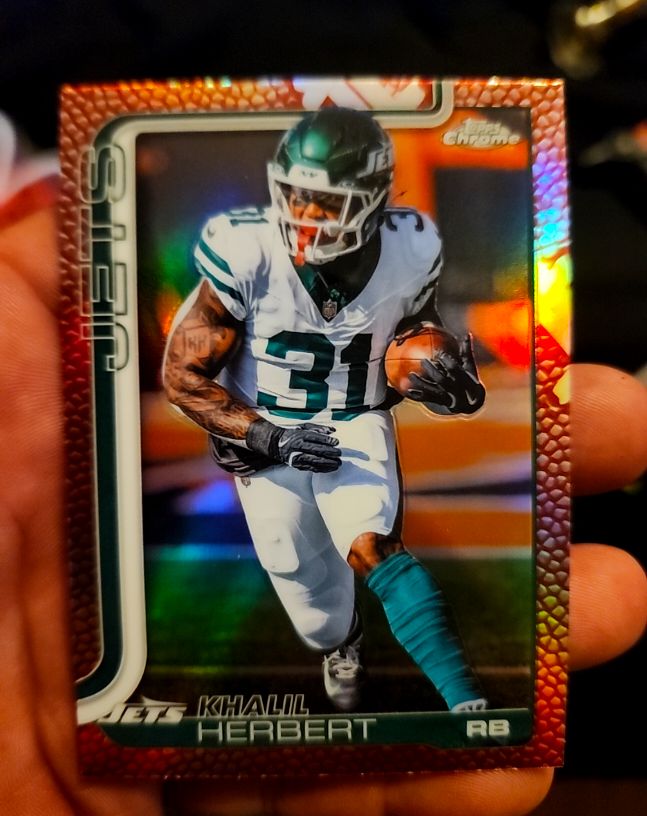 2025 Topps Chrome #131 Khalil Herbert — front