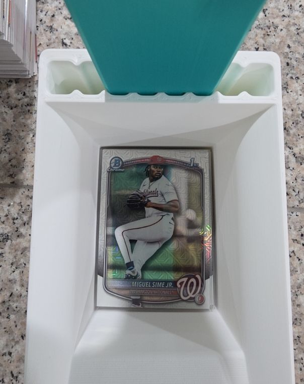 2025 Bowman Chrome #BDC-181 Miguel Sime Jr. — front