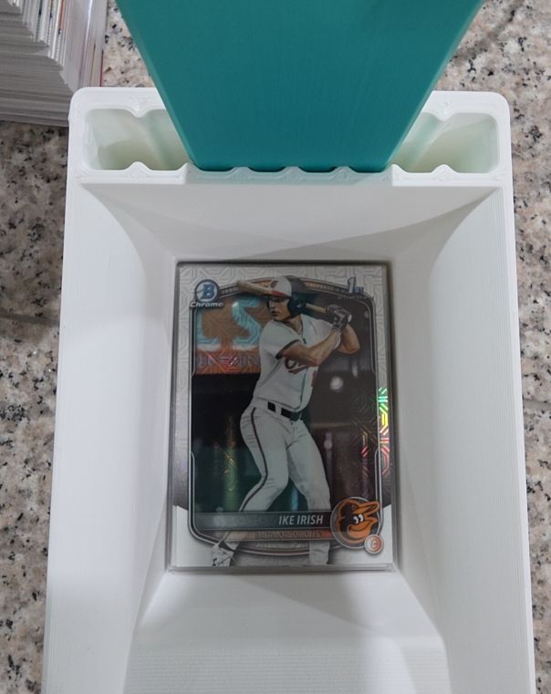 2025 Bowman Draft Chrome #BDC-16 Ike Irish Mojo Refractor — front