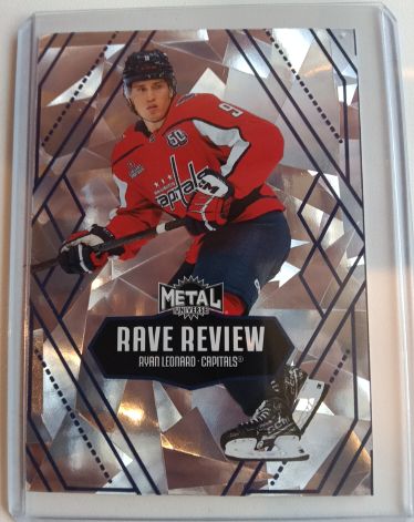 2025-26 SkyBox Metal Universe #RR-3 Ryan Leonard — front