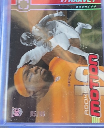 2025 Panini Photogenic #20 RJ Harvey Rookies in Motion — front
