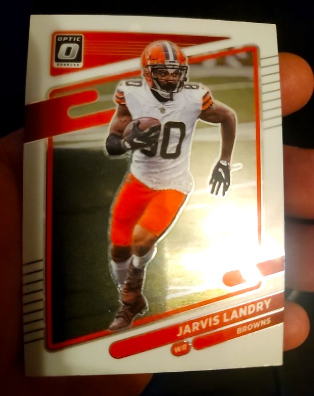 2021 Panini Donruss Optic #139 Jarvis Landry — front