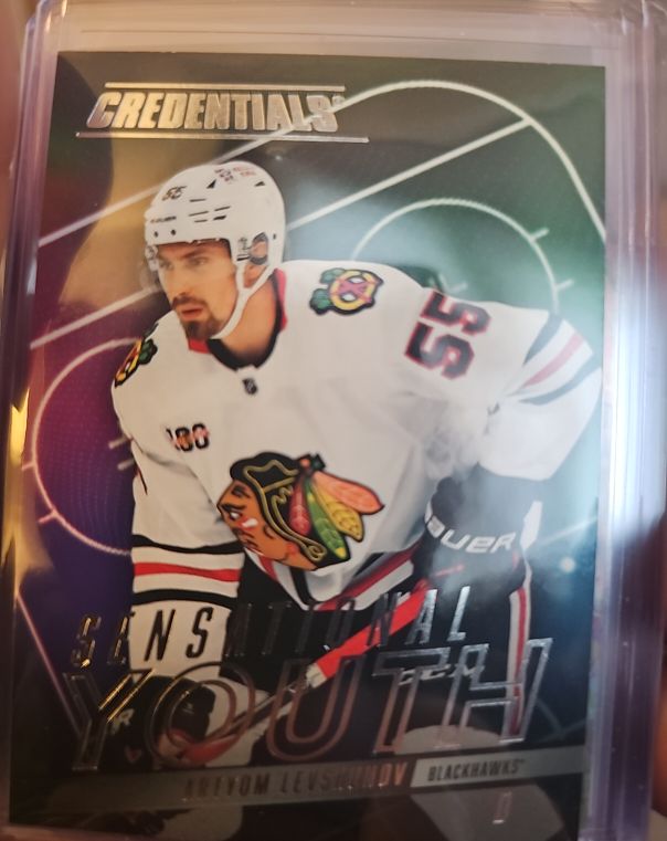 2025-26 Upper Deck Credentials #SY-12 Artyom Levshunov — front