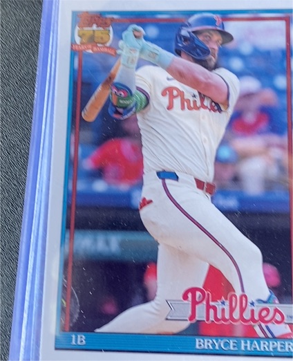 2026 Topps 75 Years Baseball #T91-60 Bryce Harper — front
