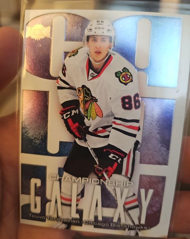 2025-26 Skybox Metal Universe Championship Galaxy #CG-1 Teuvo Teravainen — front