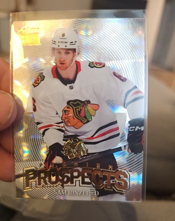 2025-26 SkyBox Metal Universe Premium Prospects #PP-23 Sam Rinzel — front
