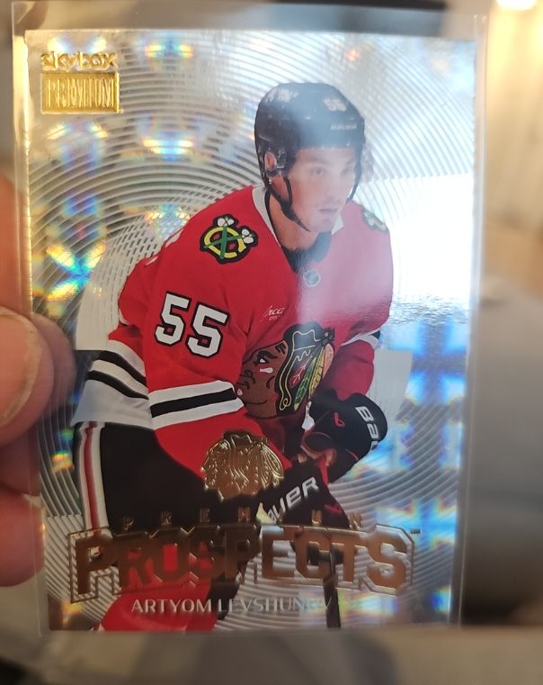 2025-26 SkyBox Metal Universe #PP-24 Artyom Levshunov Premium Prospects — front