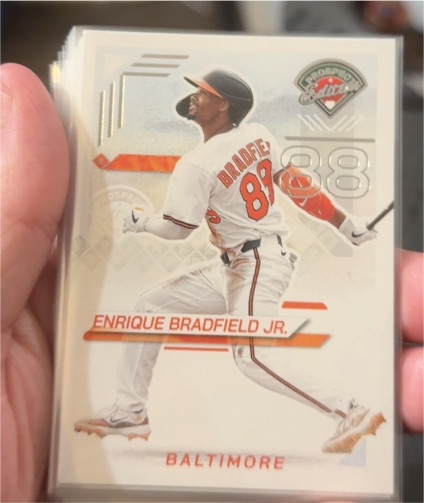 2025 Panini Prospect Edition #94 Enrique Bradfield Jr. — front
