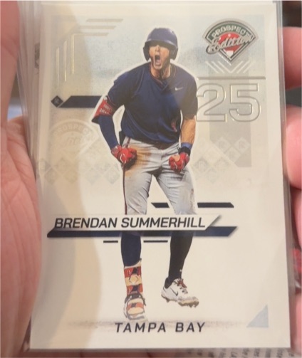 2025 Panini Prospect Edition #197 Brendan Summerhill — front