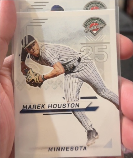 2025 Panini Prospect Edition #93 Marek Houston — front