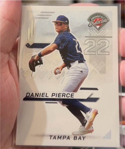 2025 Panini Prospect Edition #196 Daniel Pierce — front