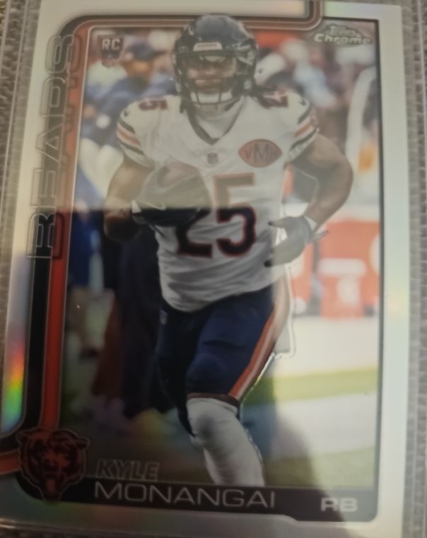 2025 Topps Chrome #382 Kyle Monangai — front