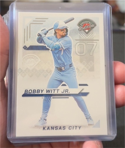2025 Panini Prospect Edition #07 Bobby Witt Jr. — front