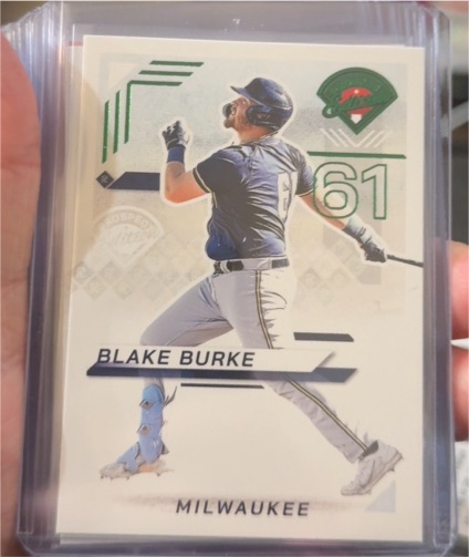 2025 Panini Prospect Edition #184 Blake Burke — front