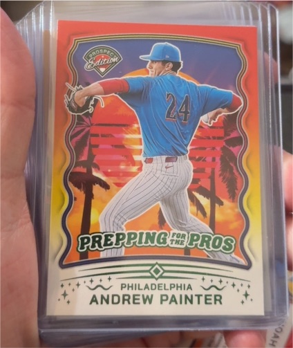2025 Panini Prospect Edition #12 Andrew Painter — front