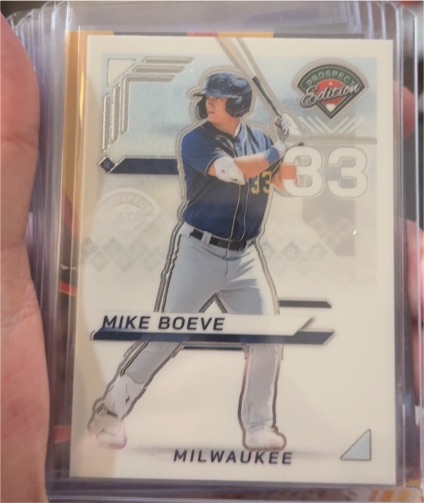 2025 Panini Prospect Edition #7 Mike Boeve — front