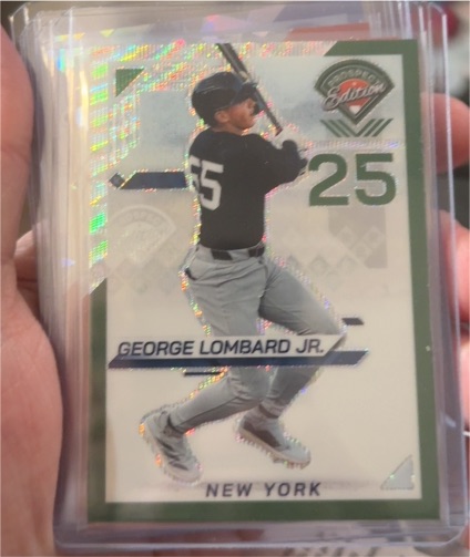 2025 Panini Prospect Edition #25 George Lombard Jr. — front