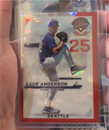 2025 Panini Prospect Edition #135 Kade Anderson — front