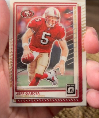 2025 Panini Donruss Optic #157 Jeff Garcia — front
