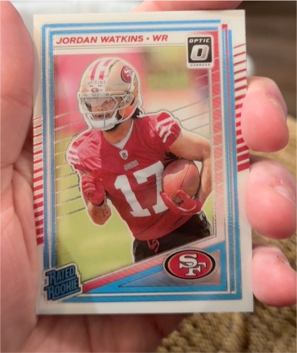 2025 Panini Donruss Optic #289 Jordan Watkins — front