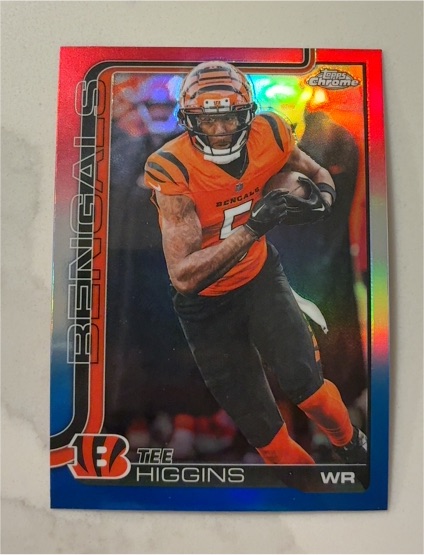 2025 Topps Chrome #59 Tee Higgins — front