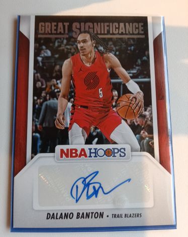 2024-25 Panini NBA Hoops #GS-DBB Dalano Banton — front