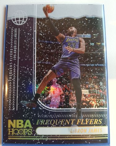 2024-25 Panini NBA Hoops #13 LeBron James Frequent Flyers — front