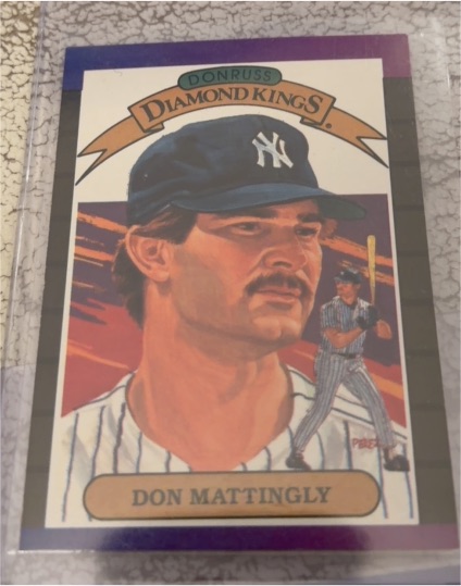 1988 Donruss Diamond Kings #26 Don Mattingly — front