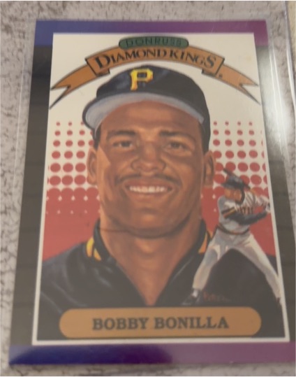 1989 Donruss Diamond Kings #2 Bobby Bonilla — front