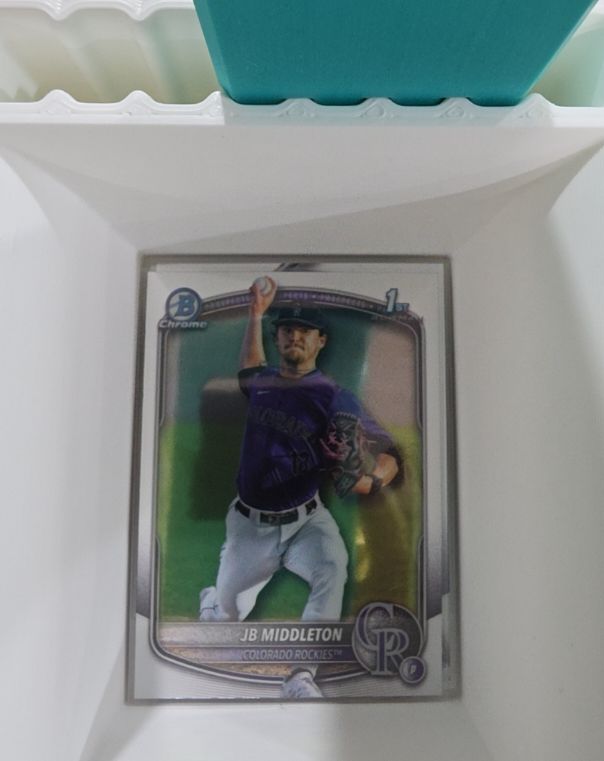 2025 Bowman Draft Chrome #BDC-78 JB Middleton — front