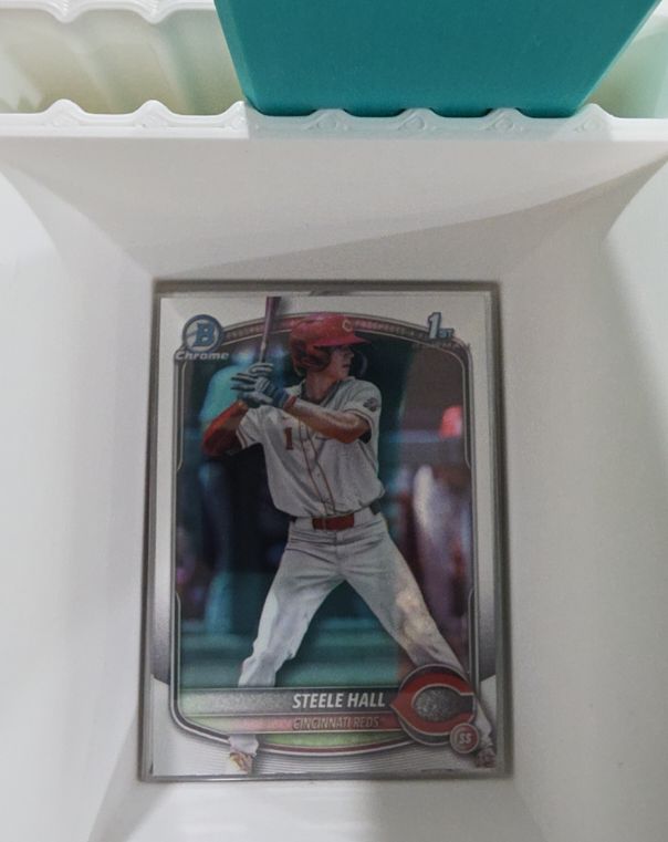 2025 Bowman Draft Chrome #BDC-20 Steele Hall — front