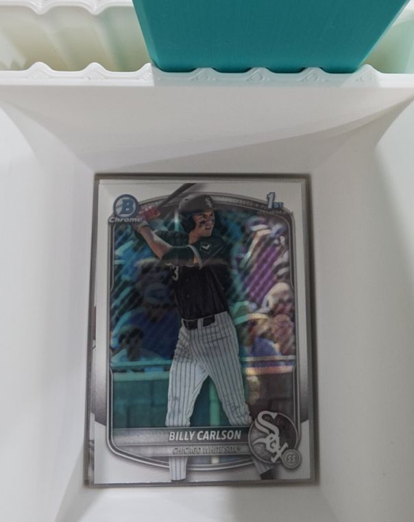 2025 Bowman Draft Chrome #BDC-10 Billy Carlson — front