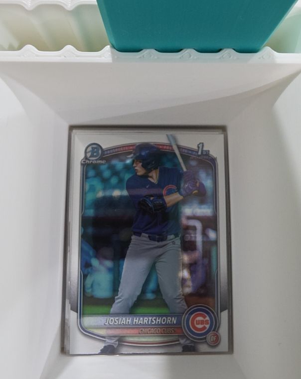 2025 Bowman Chrome #BDC-21 Josiah Hartshorn — front