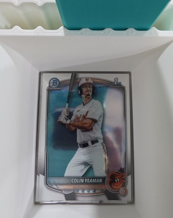 2025 Bowman Draft Chrome #BDC-47 Colin Yeaman — front