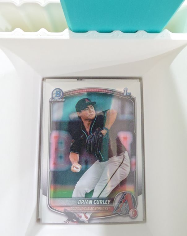 2025 Bowman Draft Chrome #BDC-170 Brian Curley — front