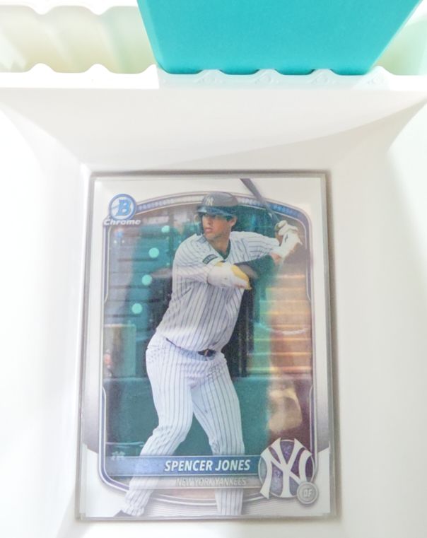2024 Bowman Chrome #BCP-32 Spencer Jones — front