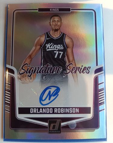 2024-25 Panini Donruss Signature Series #SS-ORK Orlando Robinson — front