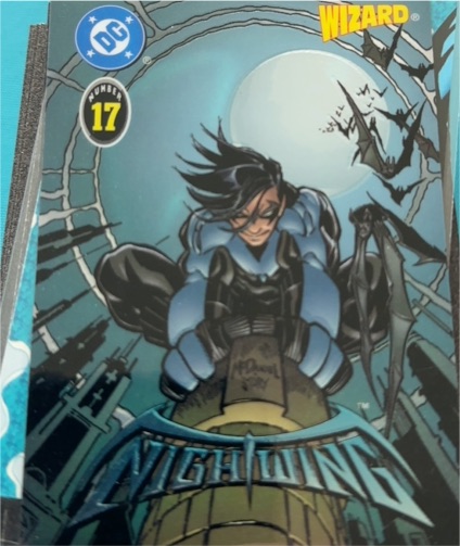 1997 Wizard Magazine #17 Nightwing — front