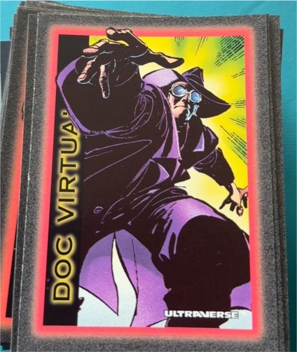 1993 SkyBox Ultraverse #57 Doc Virtual — front
