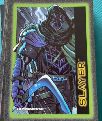 1993 SkyBox Ultraverse #81 Slayer — front
