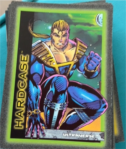 1993 SkyBox Ultraverse #76 Hardcase — front