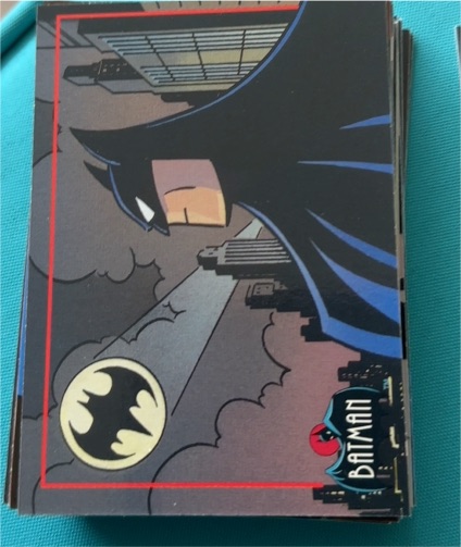 1993 Topps Batman Animated Series Card — front